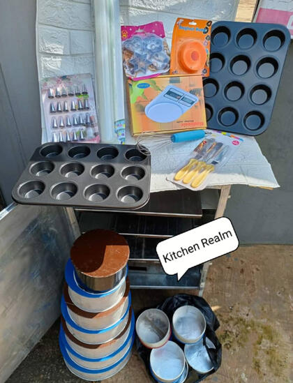 cake business startup equipment package with oven, mixer and baking tools for small baking businesses in Nigeria